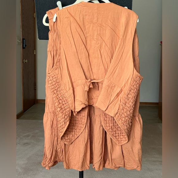 Cognac Skirt and Vest. Sz 1X - Picture 2 of 7